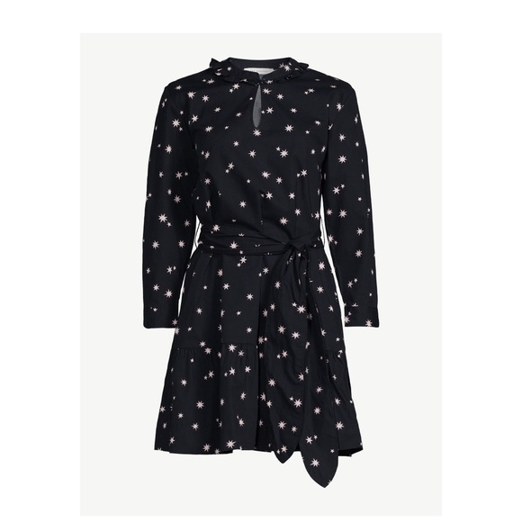 Free assembly belted tiered dress size XS - Picture 2 of 15